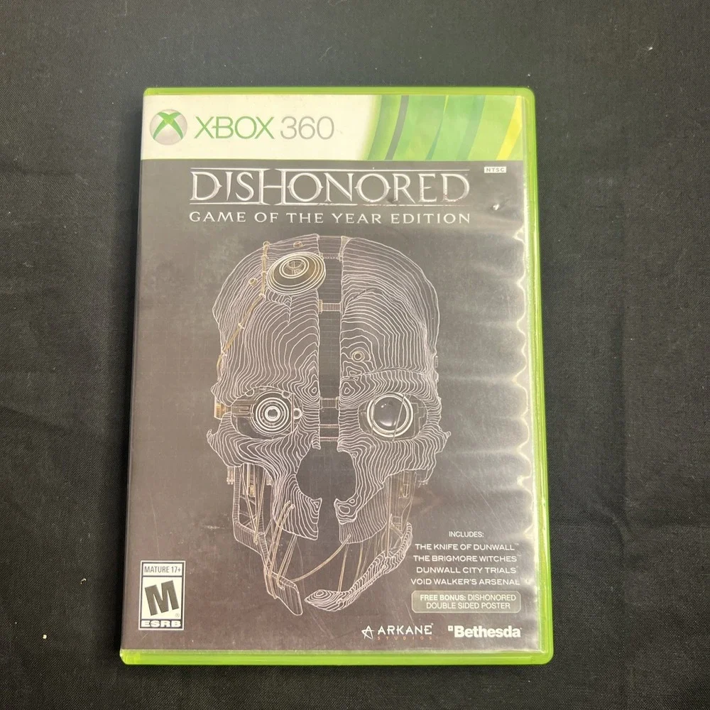 Dishonored‎ Game of the Year Edition Xbox 360 Complete With Manual